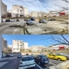 Spațiul dintre blocuri, transformat într-o parcare modernă pe strada Prelungirea Ion Rațiu
