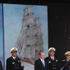 Preşedintele Băsescu a decorat nava şcoală 