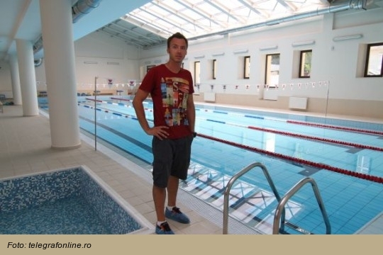Medaliatul olimpic Răzvan Florea inaugurează oficial primul bazin privat de înot
