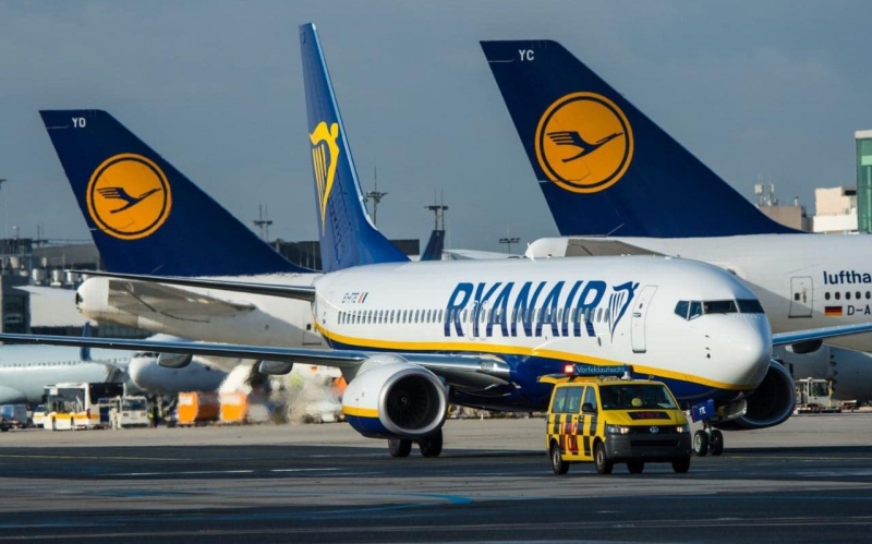 RYANAIR a publicat lista zborurilor anulate până pe 28 septembrie