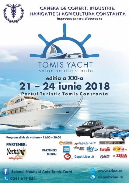 Vizitați Salonul Nautic si Auto Tomis Yacht 2018!