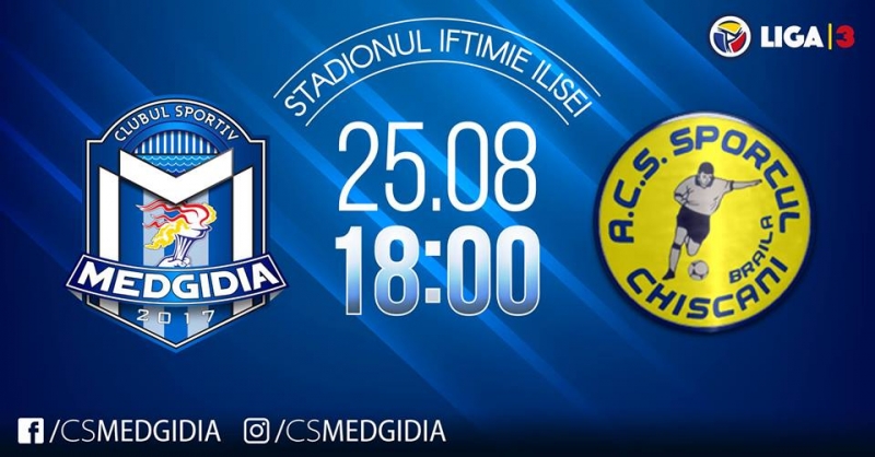 CS Medgidia - ACS Sportul Chiscani | Liga 3, Etapa 1