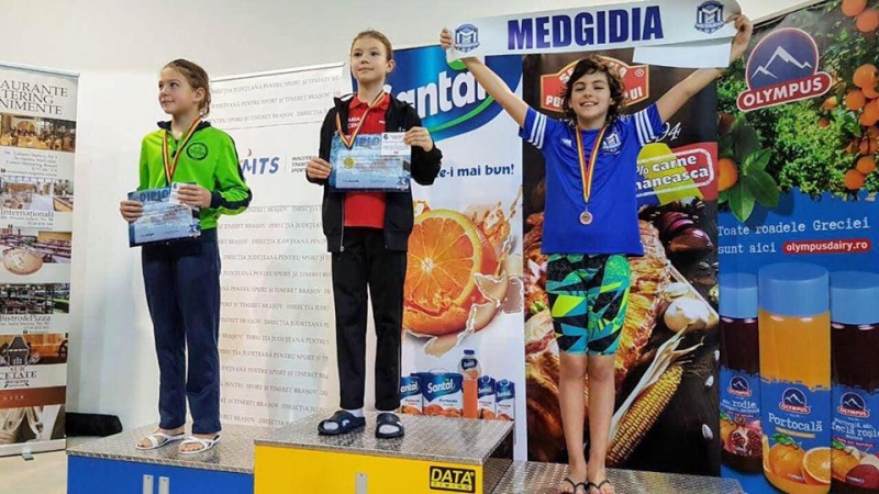 Mihaela Munteanu, micuța noastră campioană, din nou pe podium!