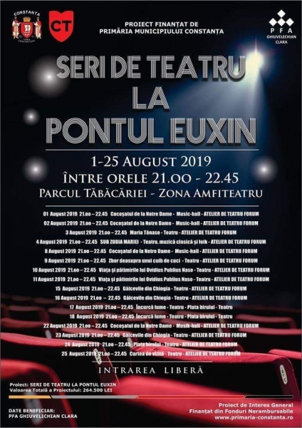 -Seri de teatru la Pontul Euxin- continuă să ofere experiențe de neuitat