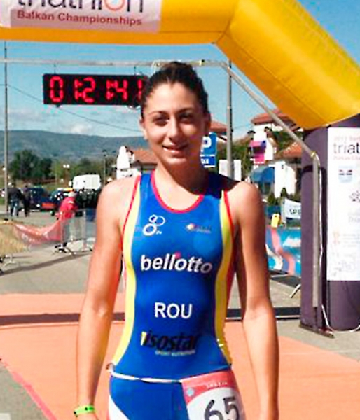 Constănțeanca Antoanela Manac, reprezentantă a României la Cupa Europeană de triathlon din Mamaia