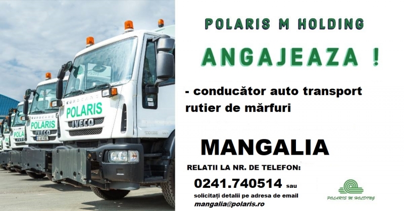 MANGALIA - POLARIS M HOLDING angajează