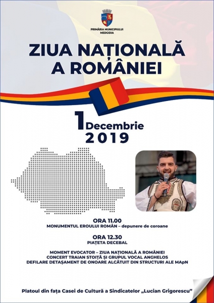 Ziua Națională a României, sărbătorită la Medgidia!