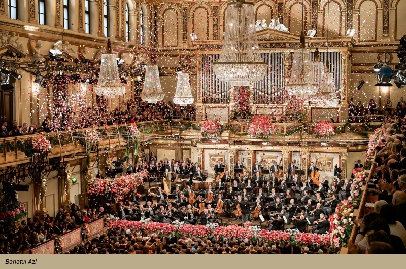 Să începem Anul Nou cu bine și cu Das Neujahrskonzert der Wiener Philharmoniker