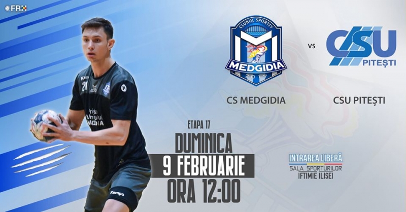 CS Medgidia - CSU Pitești | Handbal - Divizia A Etapa 17