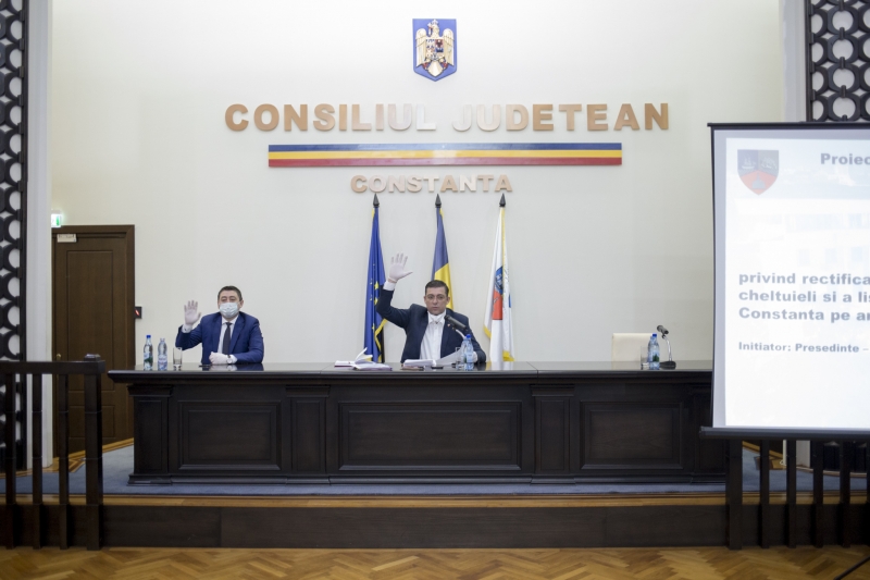 Consiliului Județean Constanța a alocat 4,4 milioane lei pentru achiziționarea mai multor echipamente medicale, materiale sanitare și dezinfectanți