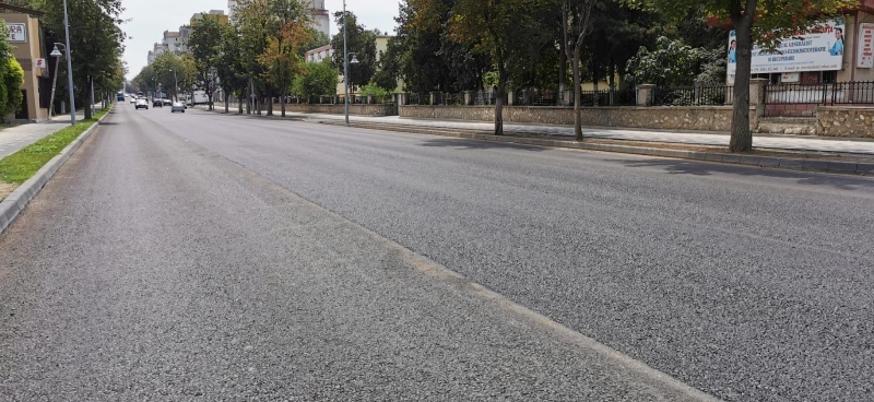 Atenție, șoferi! Se reiau lucrările de asfaltare pe tronsonul delimitat de strada Poporului și strada Nicolae Iorga al bulevardului Tomis