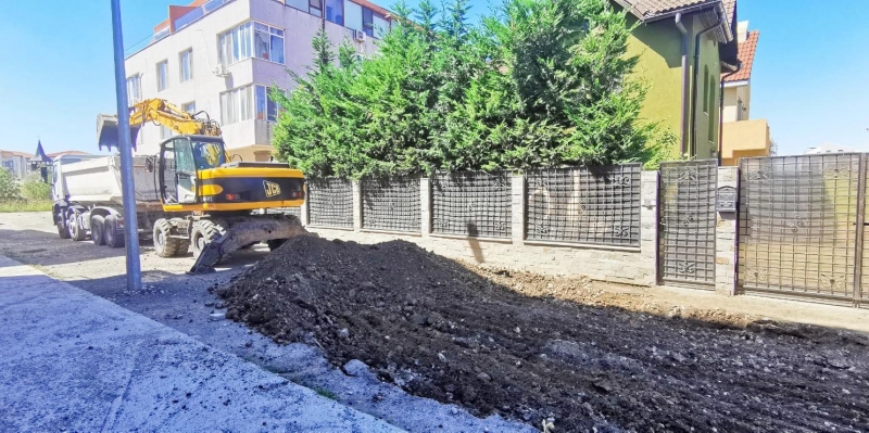 Primăria Municipiului Constanța continuă investițiile în reamenajarea carosabilului pe străzile din cartierul Compozitorilor