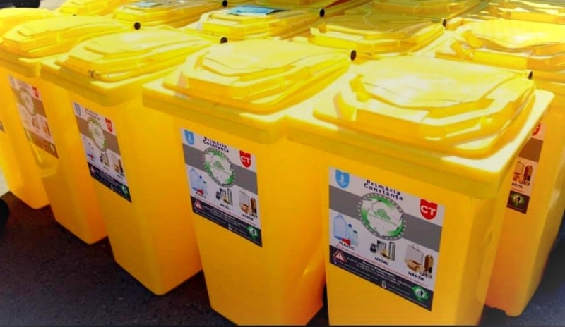 În perioada 19.04 - 23.04.2021, Polaris M Holding  - CONSTANȚA va distribui pubele galbene, pentru colectarea separată a deșeurilor