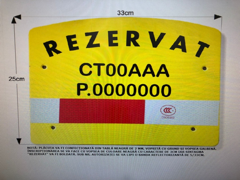 Semnalizarea locurilor de parcare trebuie să respecte prevederile HCL nr.123/2021