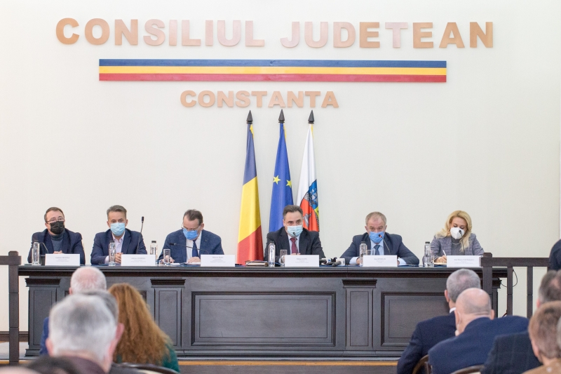 Racordarea tuturor UAT-urilor din județul Constanța la rețeaua națională de transport de gaze naturale, o prioritate a CJ Constanța