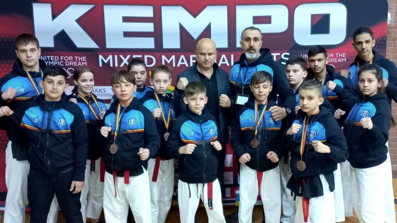 Performanțele remarcabile ale lotului CS Medgidia la Campionatul Național de Kempo Submission