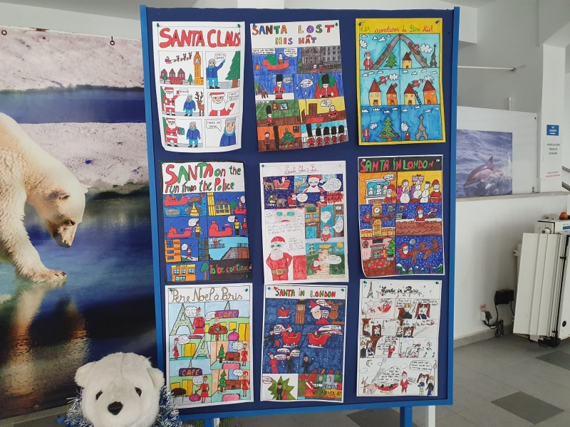 CMSN Constanța - Atelierul de Crăciun, împodobit cu picturi și globuri pictate de elevii constănțeni, în preajma sărbătorilor