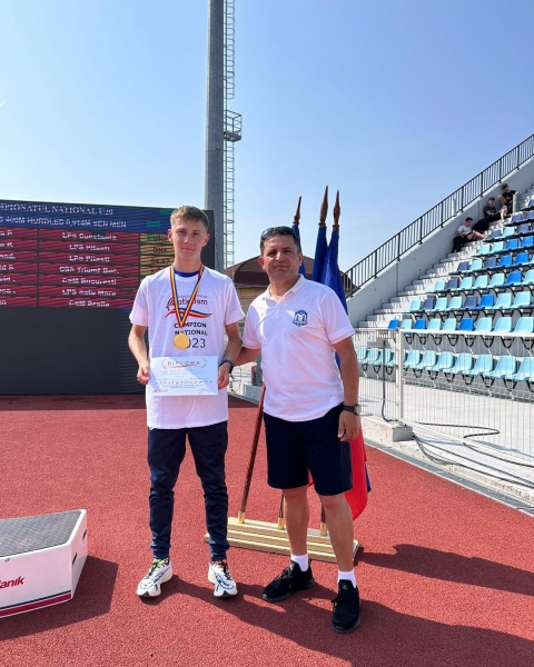 Triumful tânărului Mihai Alin Savlovschi: Campion național la 3000 de metri-plat la Under20