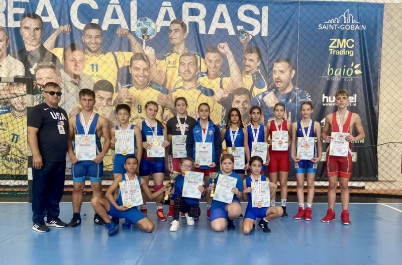 CS Medgidia a impresionat în finala Campionatului Național de Lupte de la Călărași