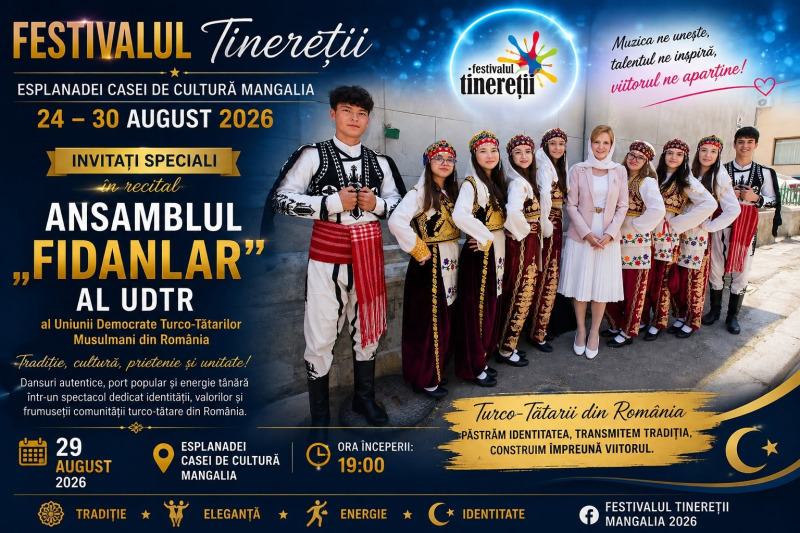 Festivalul Tinereții – împreună prin cultură, respect și prietenie!