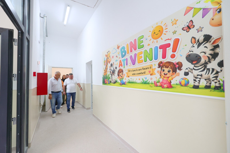 Lucrările de reabilitare a unităților de învățământ din cartierul Palazu Mare, finalizate