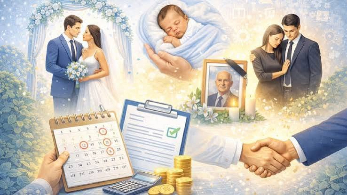 Știai că poți avea zile libere plătite pentru evenimente familiale?