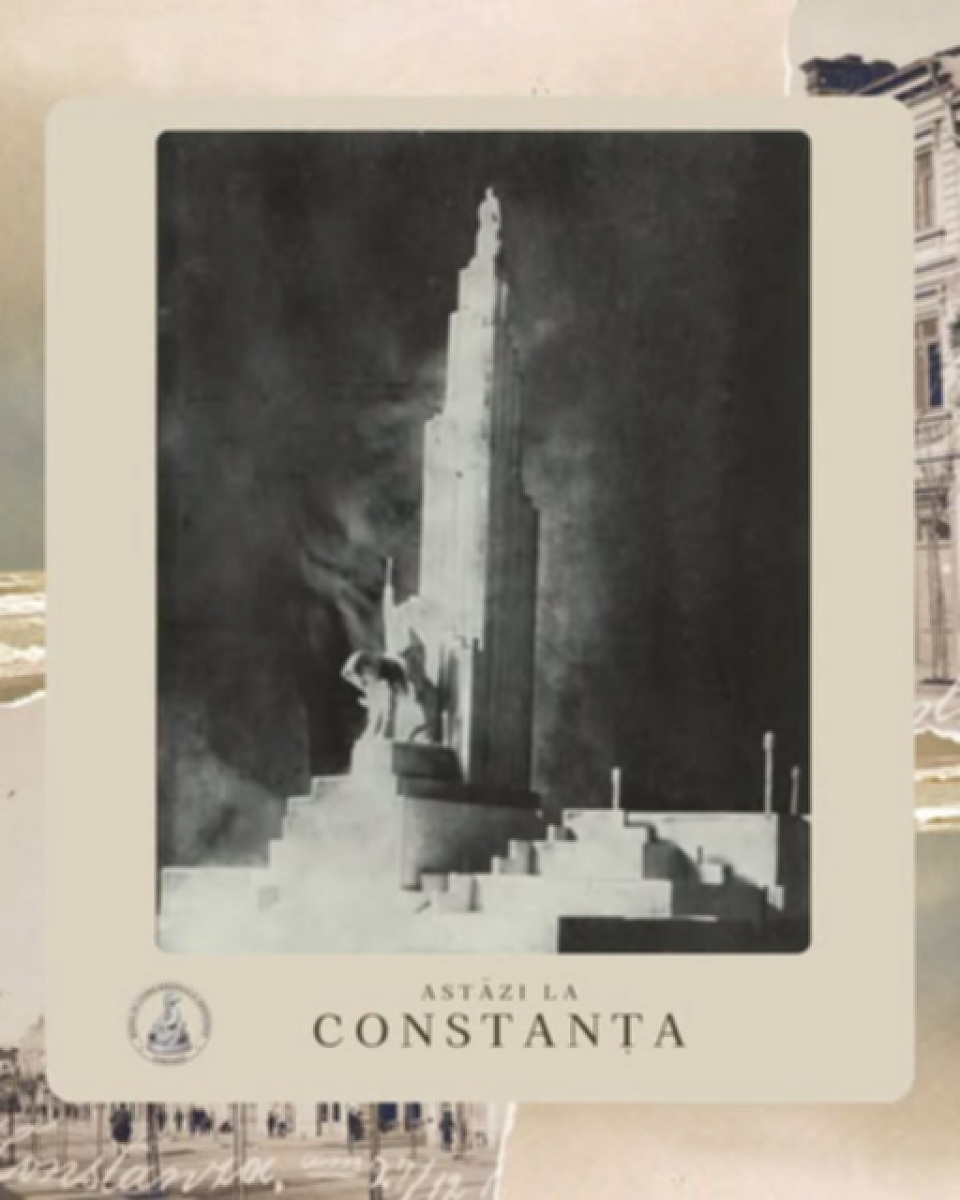 Constanta ar fi putut avea un turn monumental cu Traian, Mircea cel Batran si Carol I, semnat de Ion Jalea