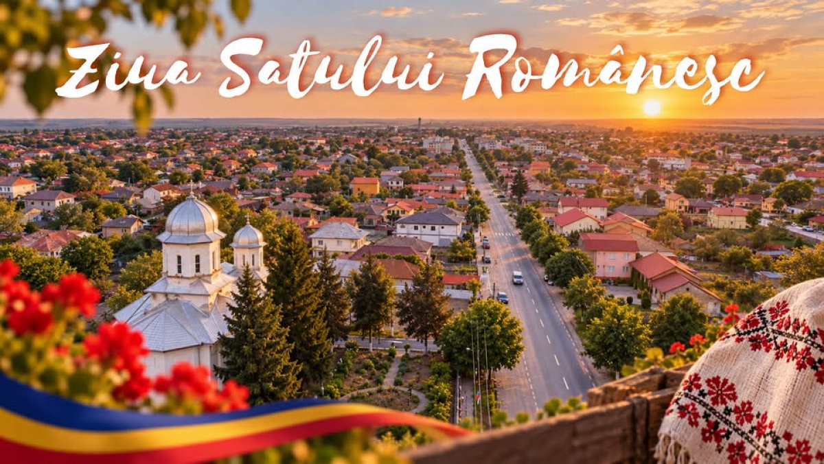 27 septembrie 2026 - Ziua SATULUI ROMÂNESC