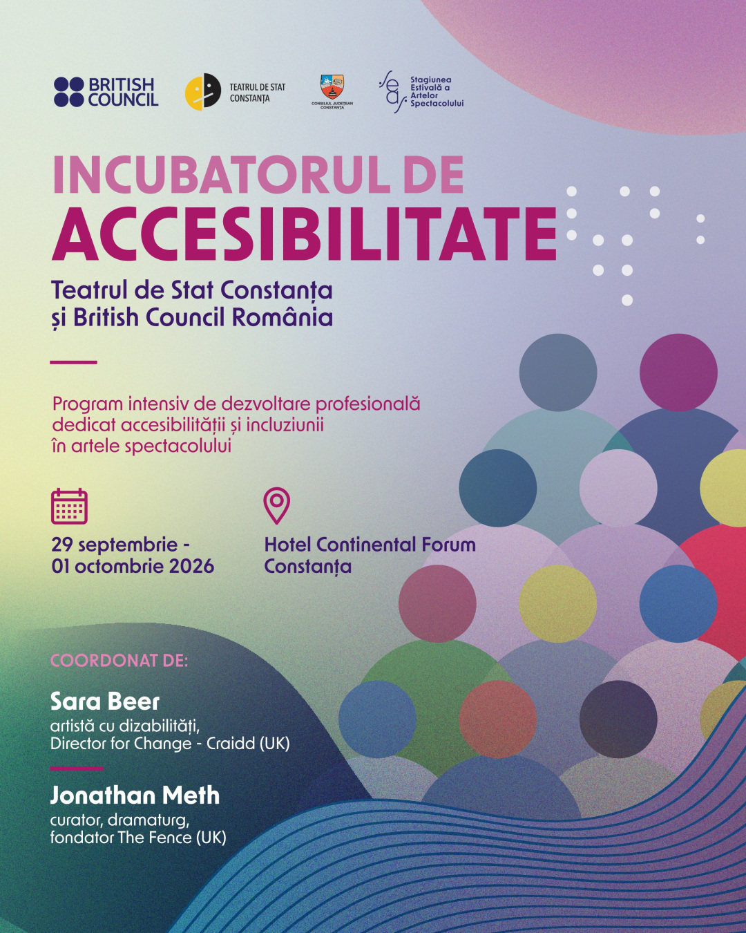Teatrul de Stat Constanța și British Council România organizează la Constanța Incubatorul de Accesibilitate