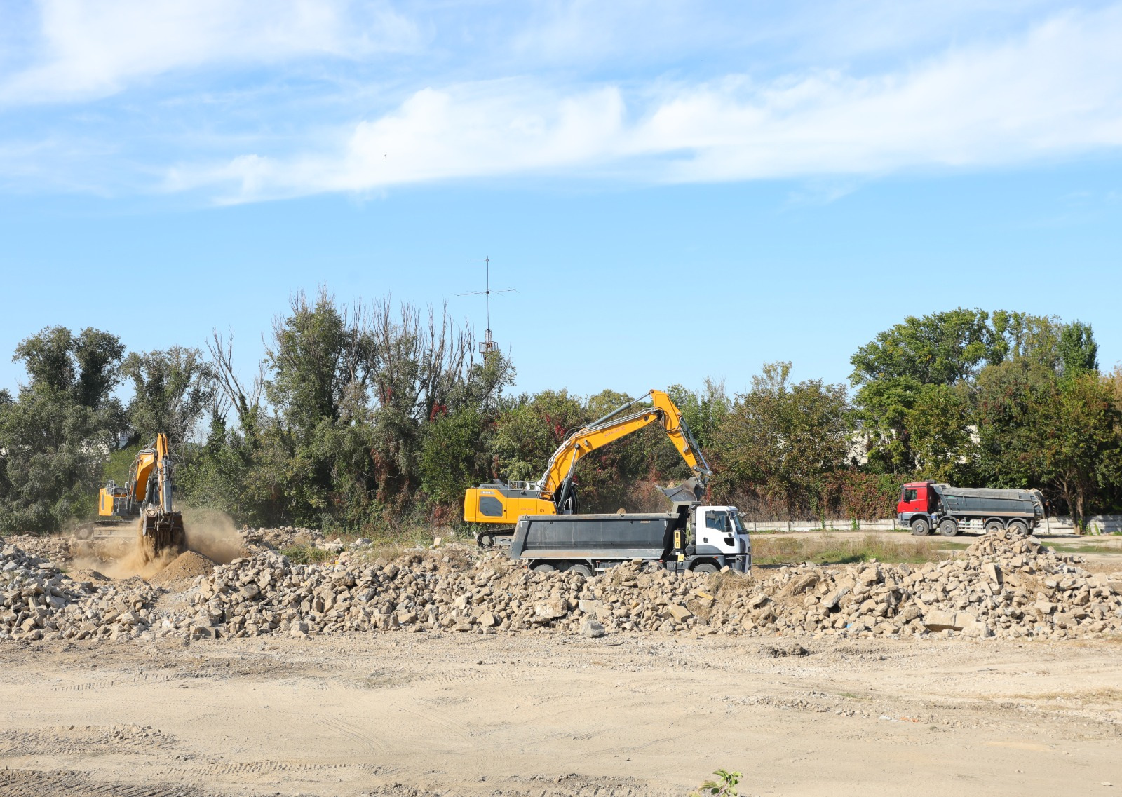 Proiectul de construire a noului stadion a intrat în etapa de execuție a infrastructurii