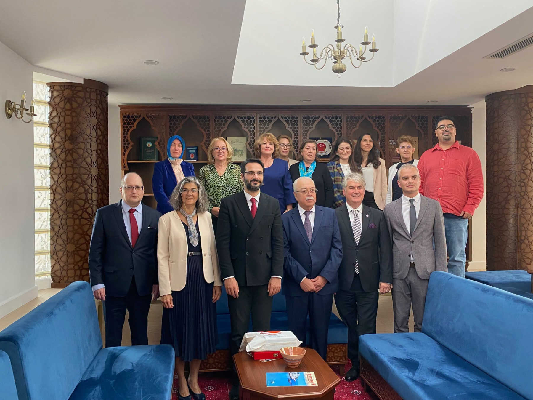 Președintele UDTR, Fedbi Osman, l-a primit pe vicepreședintele Agenției de Cooperare și Coordonare Turcă (TİKA), domnul Yahya Coșkun,