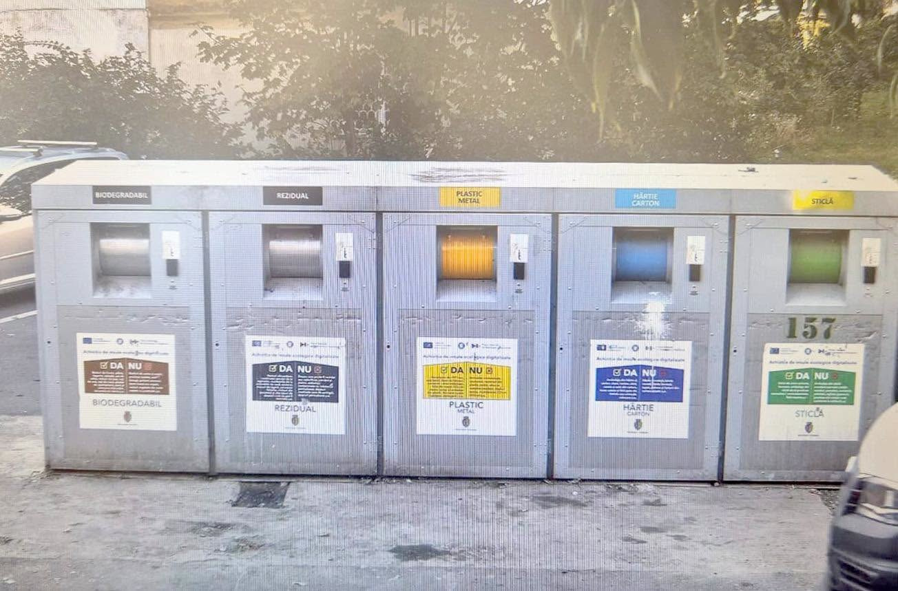 Atentie! Platformele de colectare a deșeurilor din municipiul Constanța sunt supravegheate video
