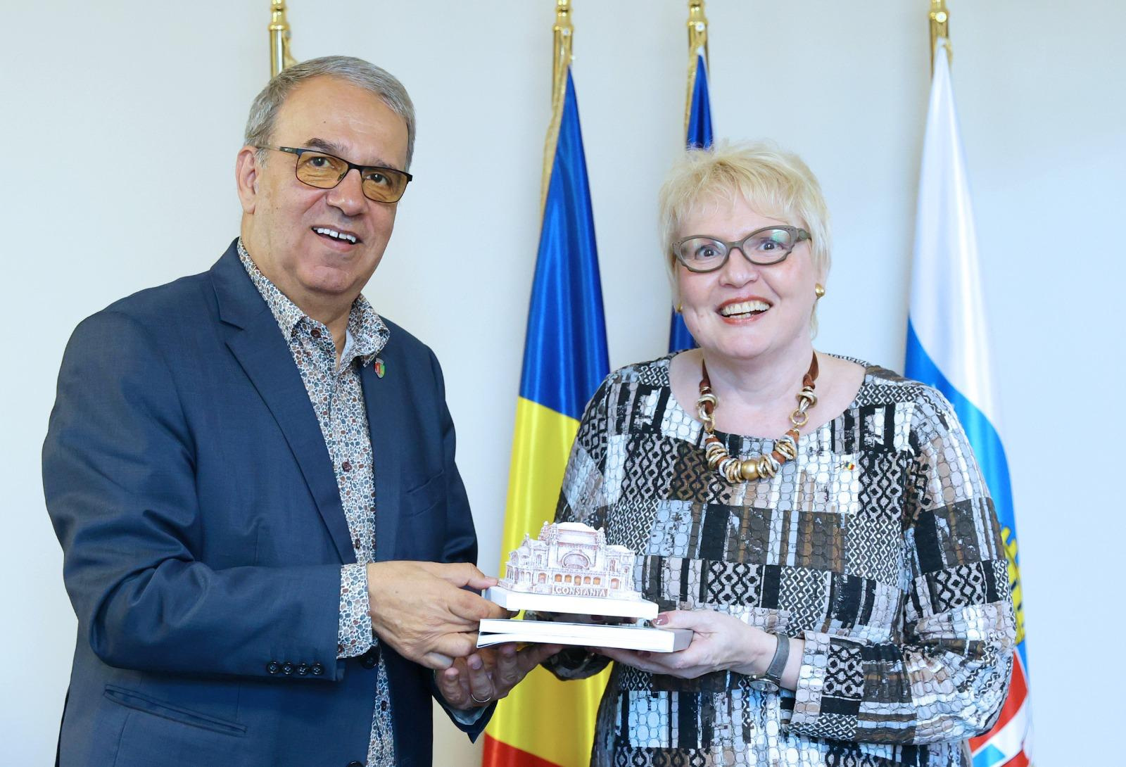 Primarul municipiului Constanța a primit vizita oficială a ambasadorului Republicii Finlanda în România