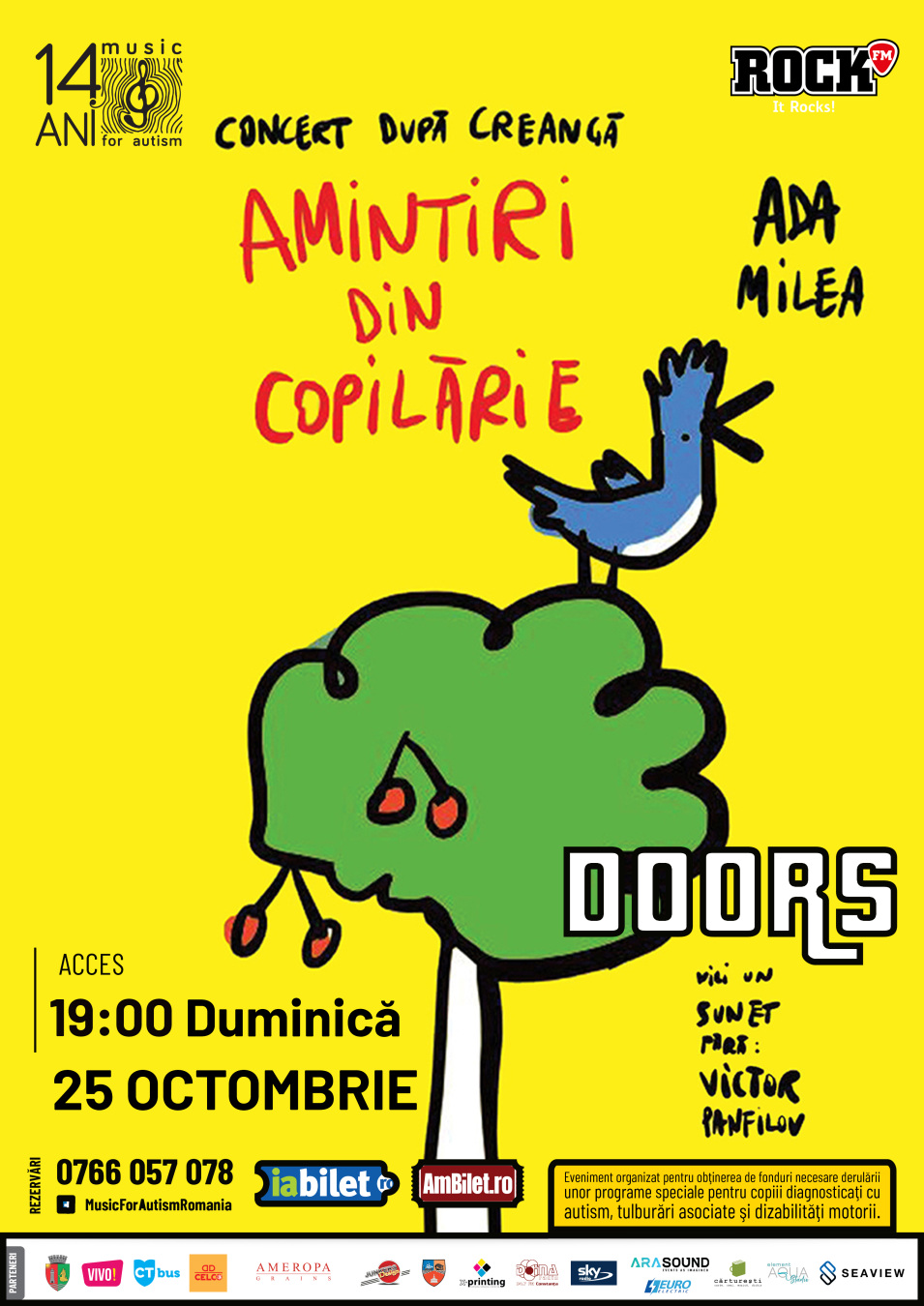 Ada Milea aduce universul lui Ion Creangă pe scena Club Doors din Constanța