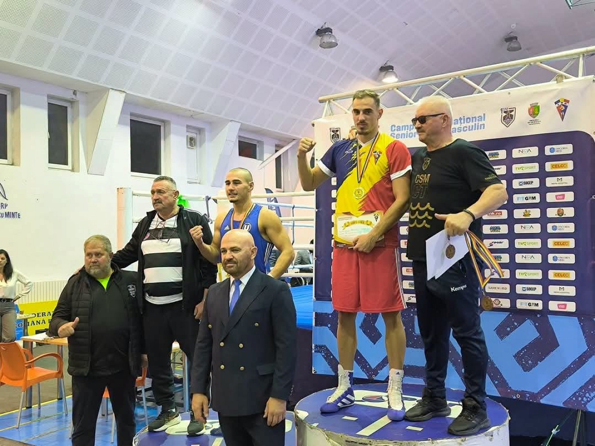 Aur și argint pentru pugiliștii de la CSM Constanța în finalele Campionatului Național!