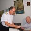 Decanul de vârstă al marinarilor militari a împlinit 101 ani