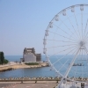 Roata panoramică de la malul mării a devenit deja un punct de atracție pentru turiști și constănțeni!
