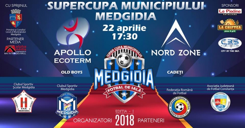 Supercupa Municipiului Medgidia | Fotbal de Sală - Ediția I
