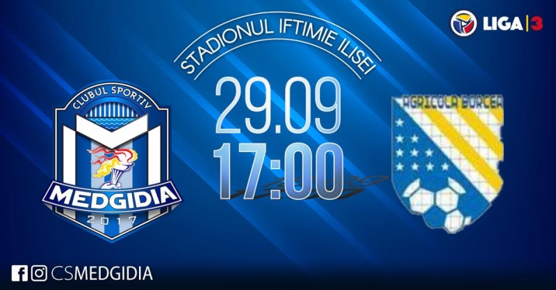 FOTBAL: CS Medgidia - FC Agricola Borcea | Liga 3 - Etapa 6