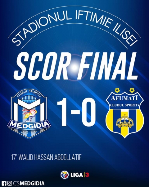 Un gol fabulos a adus victoria CS Medgidia!
