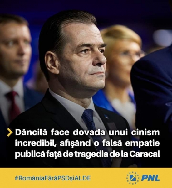 Ludovic Orban: Poliția Română a fost compromisă de managementul defectuos al acestei grupări de PSD-iști!