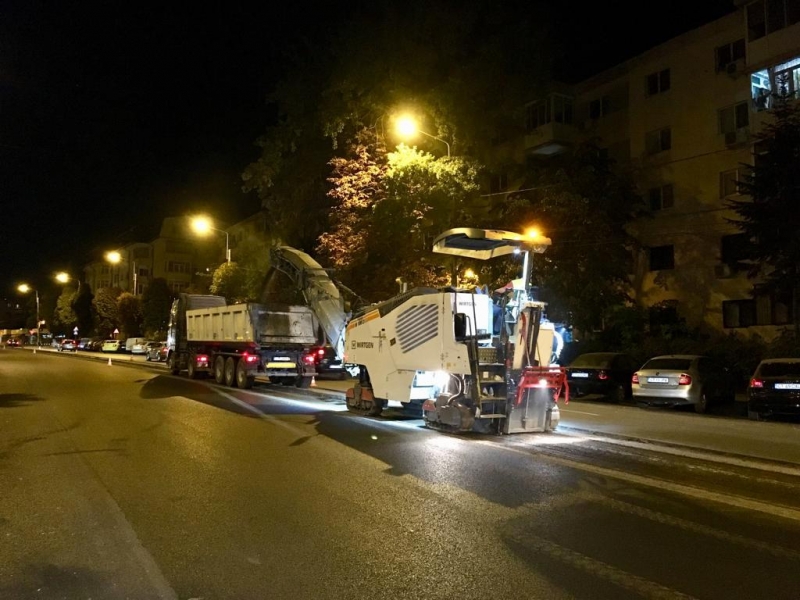 Trafic restricționat total, în noaptea de miercuri spre joi, în intersecția dintre strada Soveja și bulevardul Tomis!