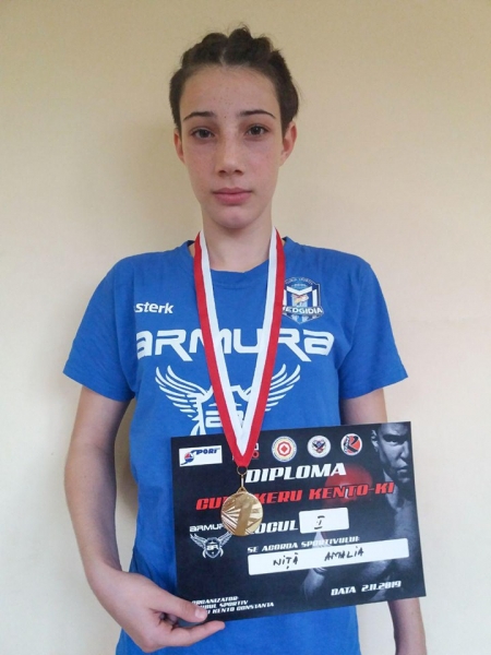 Amalia Niță a câștigat Locul I la Cupa 