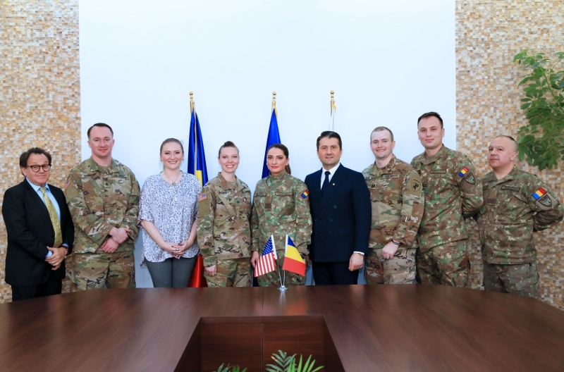 Activități de cooperare militari – civili România – SUA la Constanța