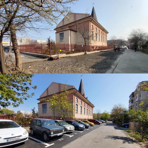 26 de noi locuri de parcare disponibile pe bulevardul Alexandru Lăpușneanu, în dreptul blocului LT 2