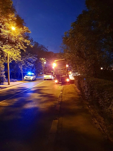 Intervenție a Poliției Locale, noaptea trecută, pe Valea Portului