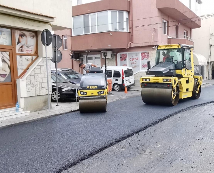 Infrastructură rutieră reabilitată pe strada Farului