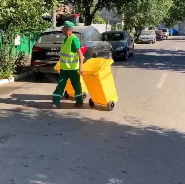 Polaris M Holding CONSTANȚA - Străzile pe care se vor distribui pubelele galbene în ziua de 28 august