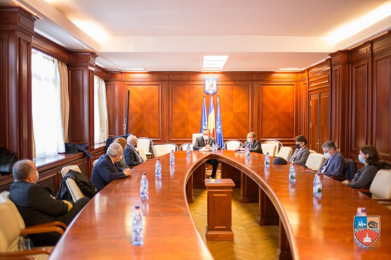 Președintele Consiliului Județean Constanța, Mihai Lupu a avut o întâlnire de lucru cu rectorii și președinții senatului universităților din Constanța