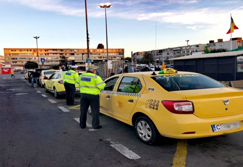 Taximetriștii din Constanța nu sunt de acord cu noul regulament al serviciului de transport și amenință cu proteste